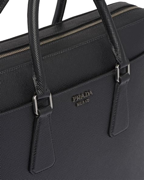 prada saffiano briefcase